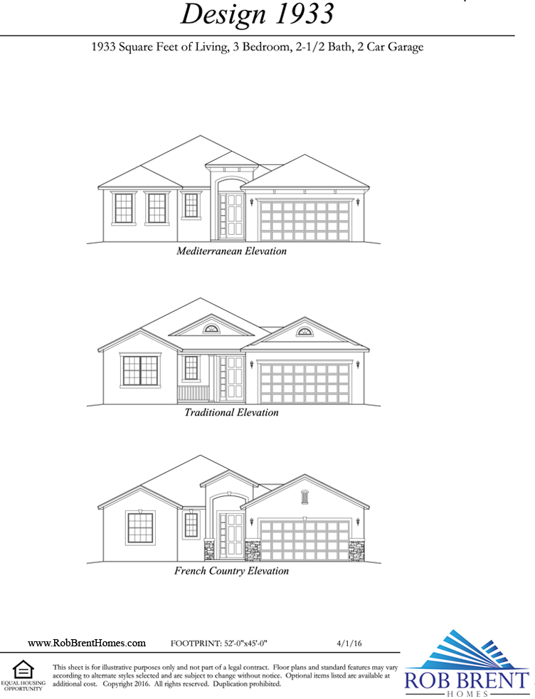 1933 Cayamant Elevations